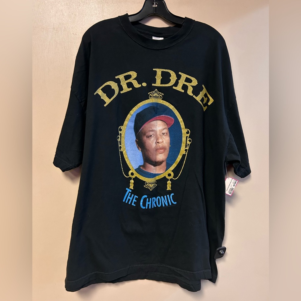 Y2K Dr Dre chronic black diamond star T shirt 3XL
